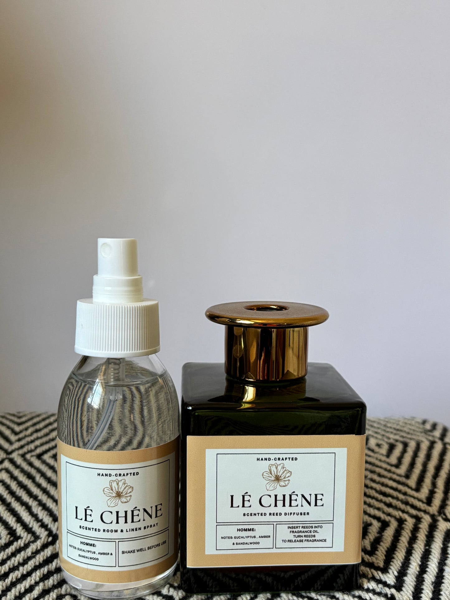 Homme Room Spray and Reed Diffuser