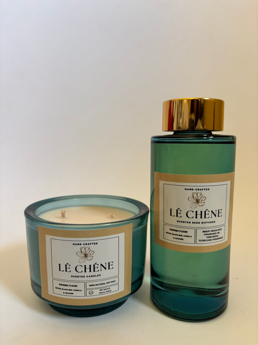 Enigma Fleur Candle & Diffuser Set