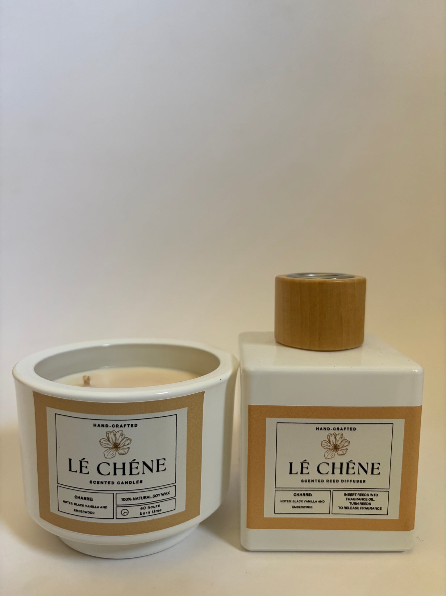 Charre Candle & Diffuser Set